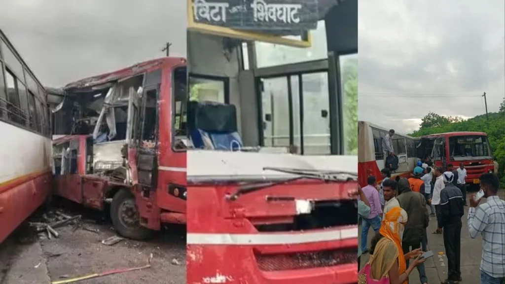 Sangli ST Bus Accident: सांगली के रेवांसिद्ध घाट पर दो ST बसों की आमने-सामने टक्कर, दो से तीन लोगों की मौत, शुरुआती जानकारी